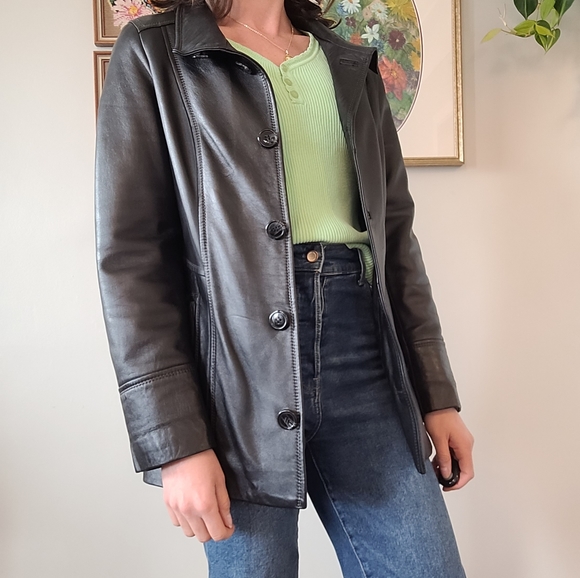 Perfect black leather jacket - Picture 5 of 10